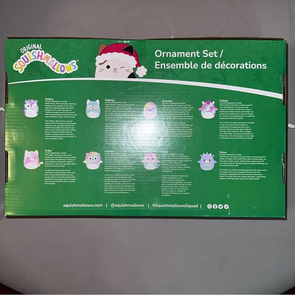 8-pack Squishmallows 2023 FANTASY Collection Exclusive 4-Inch Plush Ornaments - Picture 5 of 8